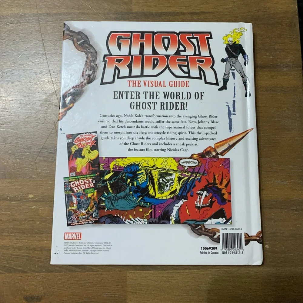 Ghost Rider The Visual Guide Book - Picture 2 of 2
